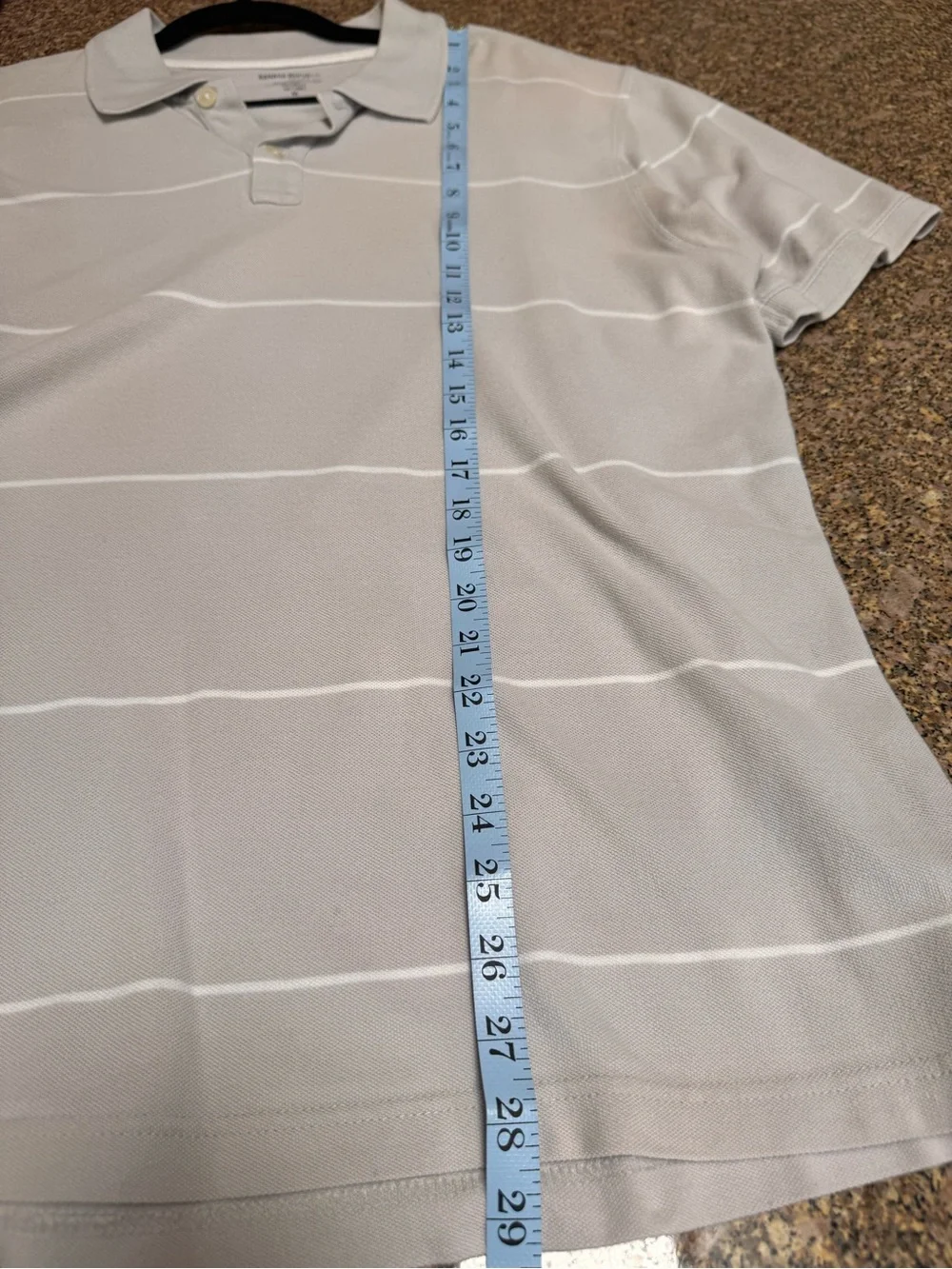 Banana Republic Striped Polo
